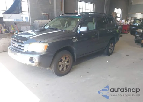 2005 Toyota Highlander from USA, damaged, VIN JTEHD21A750037818